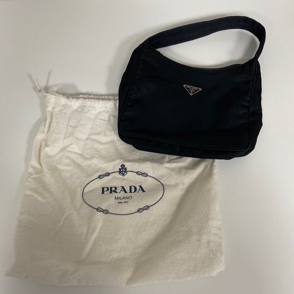 Prada Tessuto Nylon Shoulder Bag